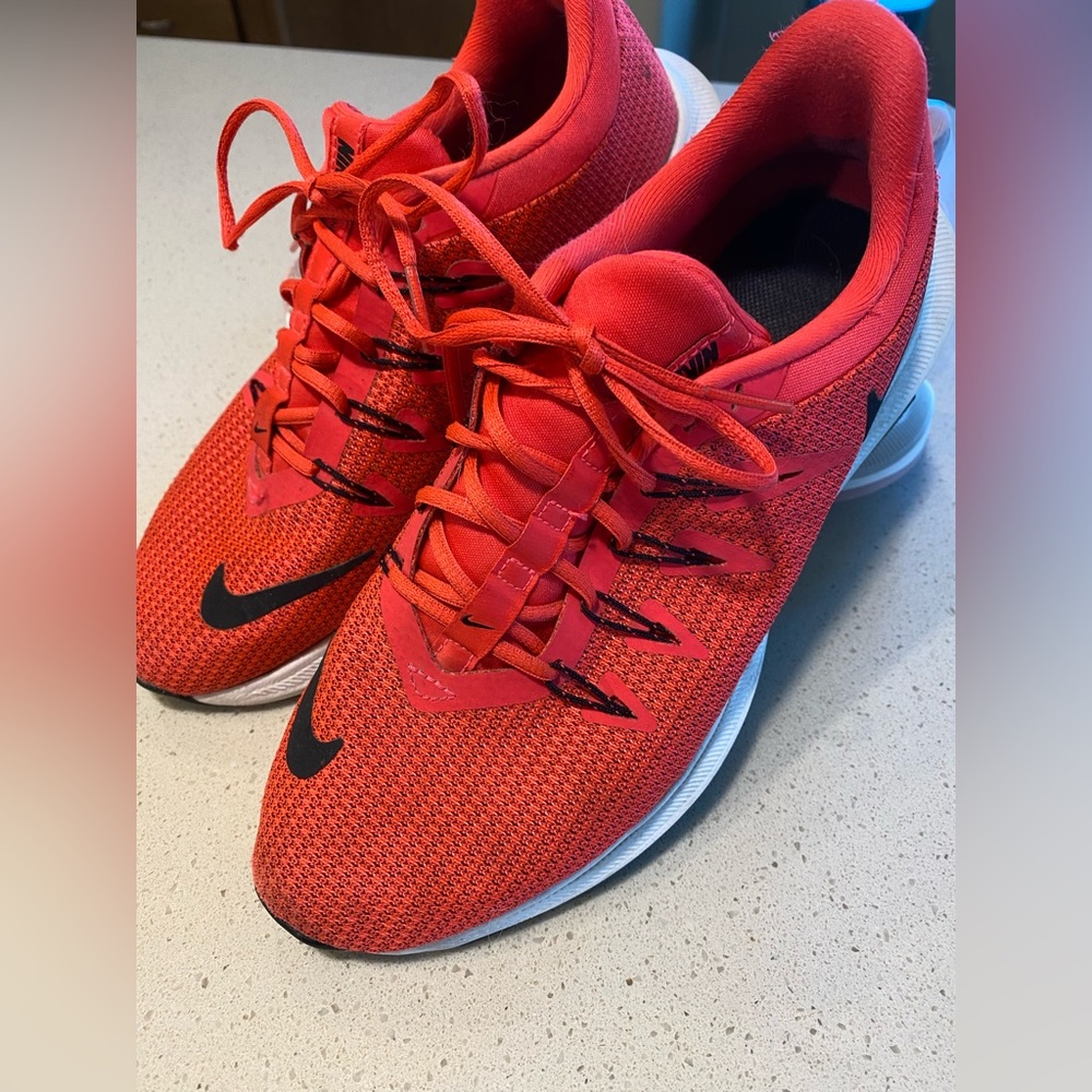 Two pairs of Nike shoes!  Washed and ready for a new owner.